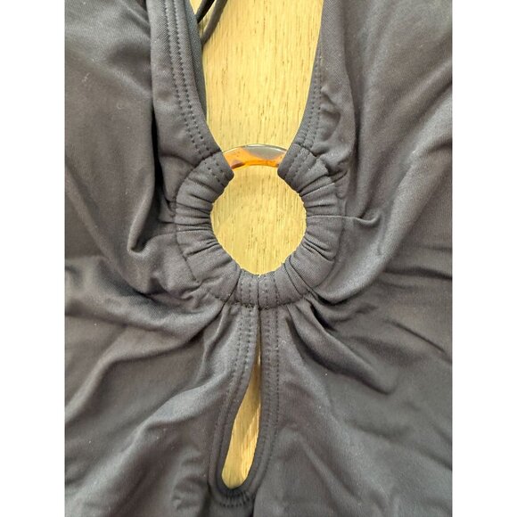 Women's Bleu Rod Beattie Ring Me Up Cross-Back One Piece Swimsuit, size 12 - Picture 8 of 14